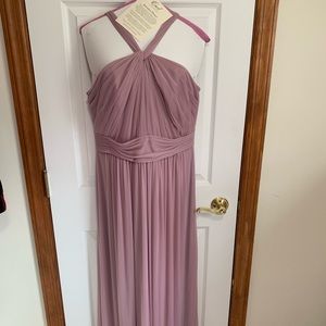 David’s Bridal size 14 bridesmaid dress in Quartz